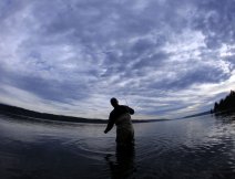 Mike Miller on a perfect day in the Sound