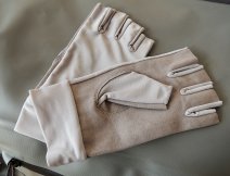 Fly Fishing Sun Gloves Leichi With Synthetic Leather