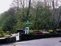 Fishing in the village of Cong