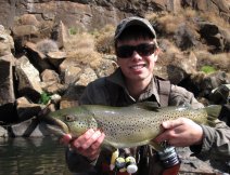 Ronnie with his 23inch brown