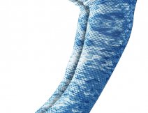 Buff Original UV Coastal Arm Sleeves Pelagic Camo Blue