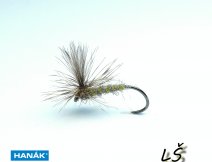 Dun made on dry hook H 130 BL