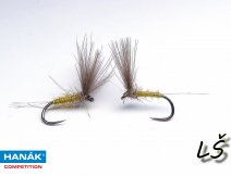 Dun made on dry hook H 130 BL