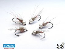 Tungsten bead nymphs made on dry hook H 130 BL