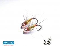 Tungsten bead nymphs made on dry hook H 130 BL