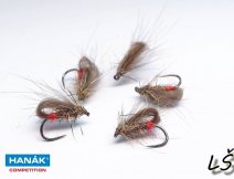 Caddis flies made on wet hook H 200 BL
