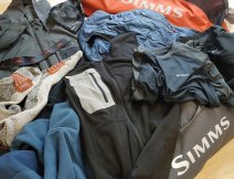 There is a complete 1st and 2nd layer including thermals, undershirts, overalls, underwear, socks and boxers.