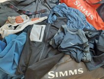 Simms Fishing functional thermal underwear of high quality.