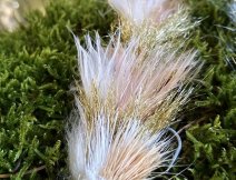 Even such an articulated larger streamer designed for catching big trout or huchen will also find application when fishing for predators from coarse waters!