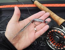 The subtle pike streamer called Tinsel Town is really irresistible for pike, especially in cloudy weather. In the sunny one, it can have a rather detterend effect!