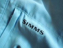 Fishing Shirt Simms Intruder BiComp - Traditional printed Simms logo