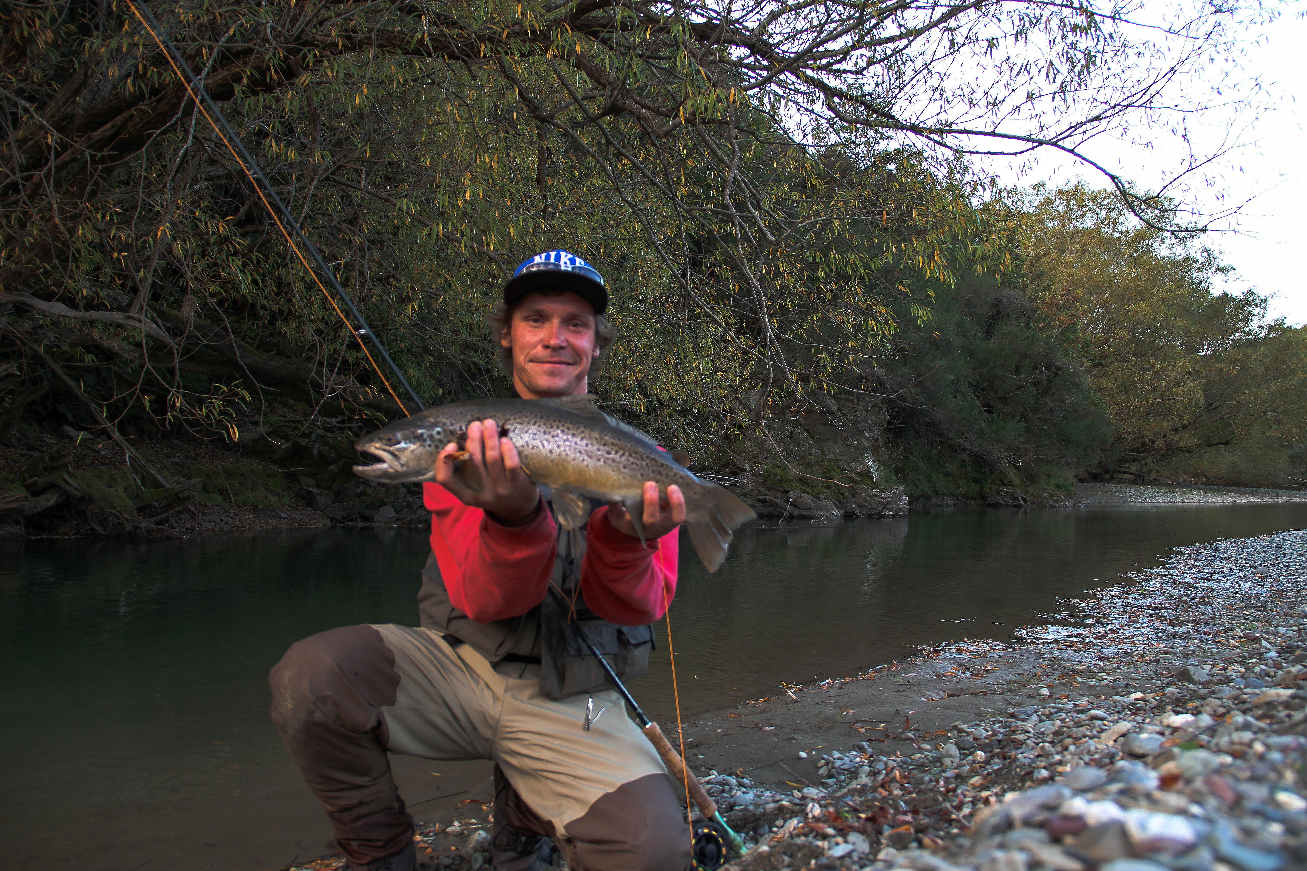 Top trout fishing rivers in New Zealand