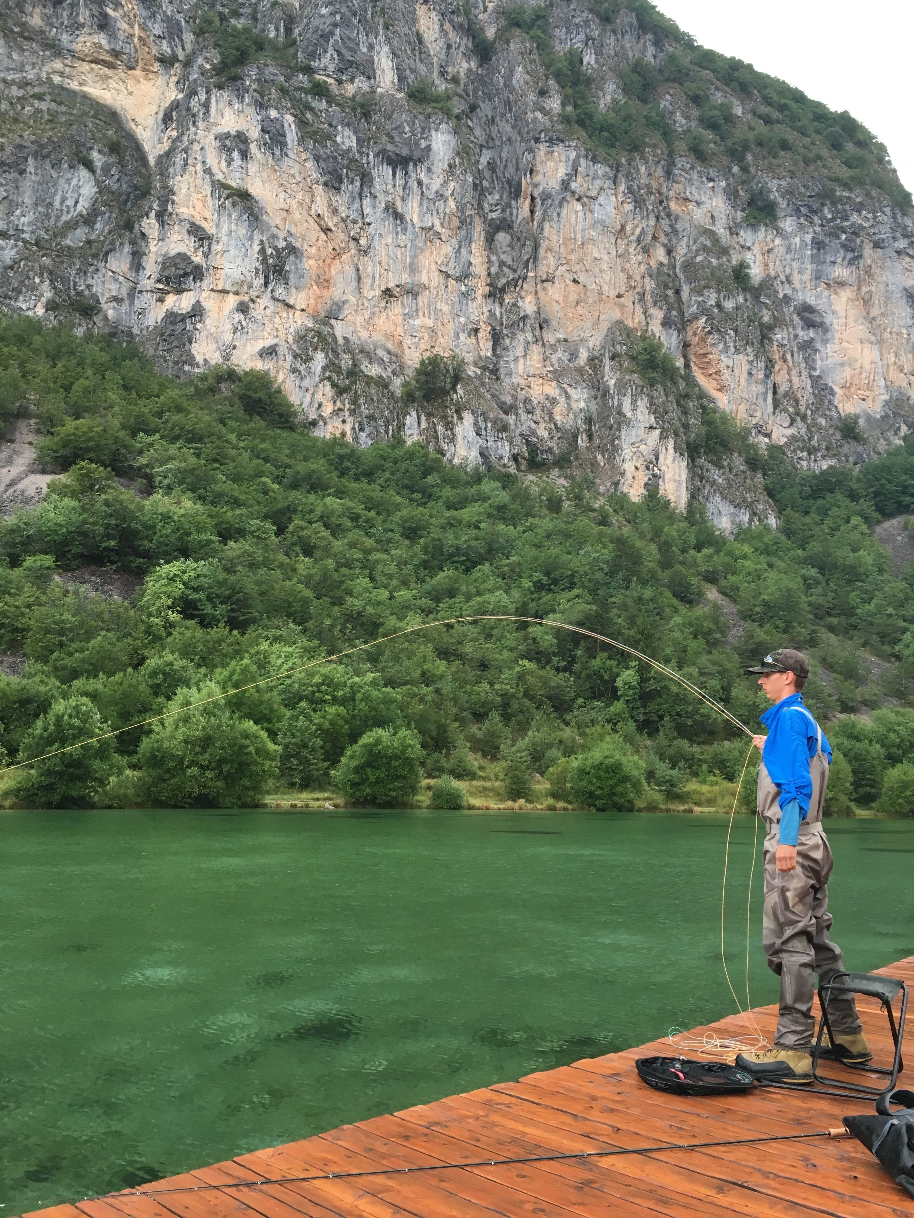 Fly Fishing, Lago di Nembia, Trentino