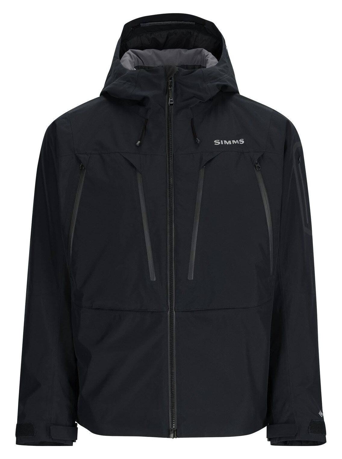 Fishing Jacket Simms Bulkley Insulated Black