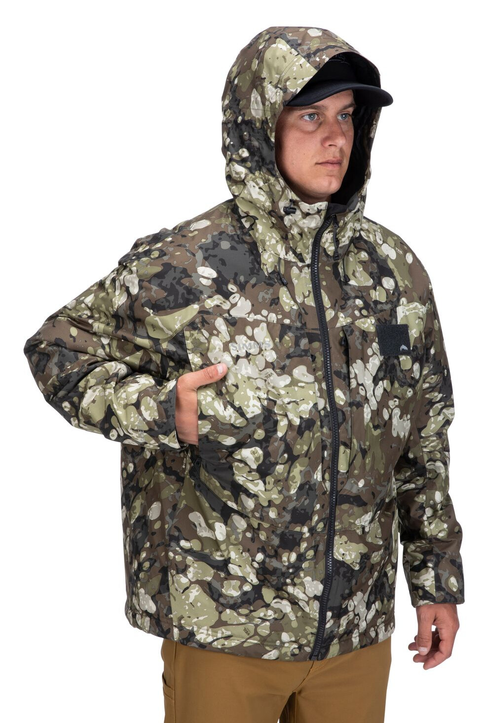 Fishing Jacket Simms Bulkley Riparian Camo