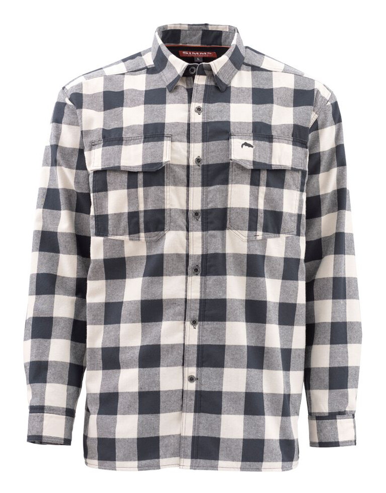 Fishing Shirt Simms Coldweather Sand Buffalo Plaid