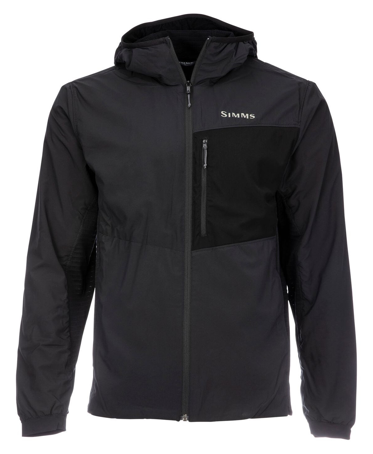 Fishing Jacket Simms Flyweight Access Hoody Black