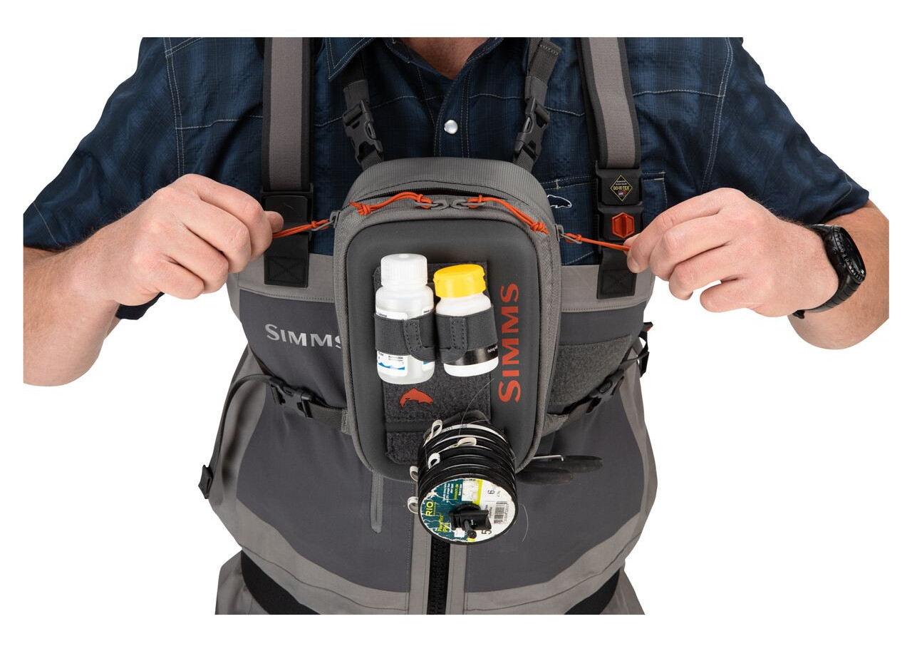 Chest Pack Simms Freestone Pewter
