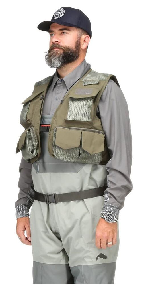 Fishing Vest Simms Freestone Smoke | CzechNymph.com