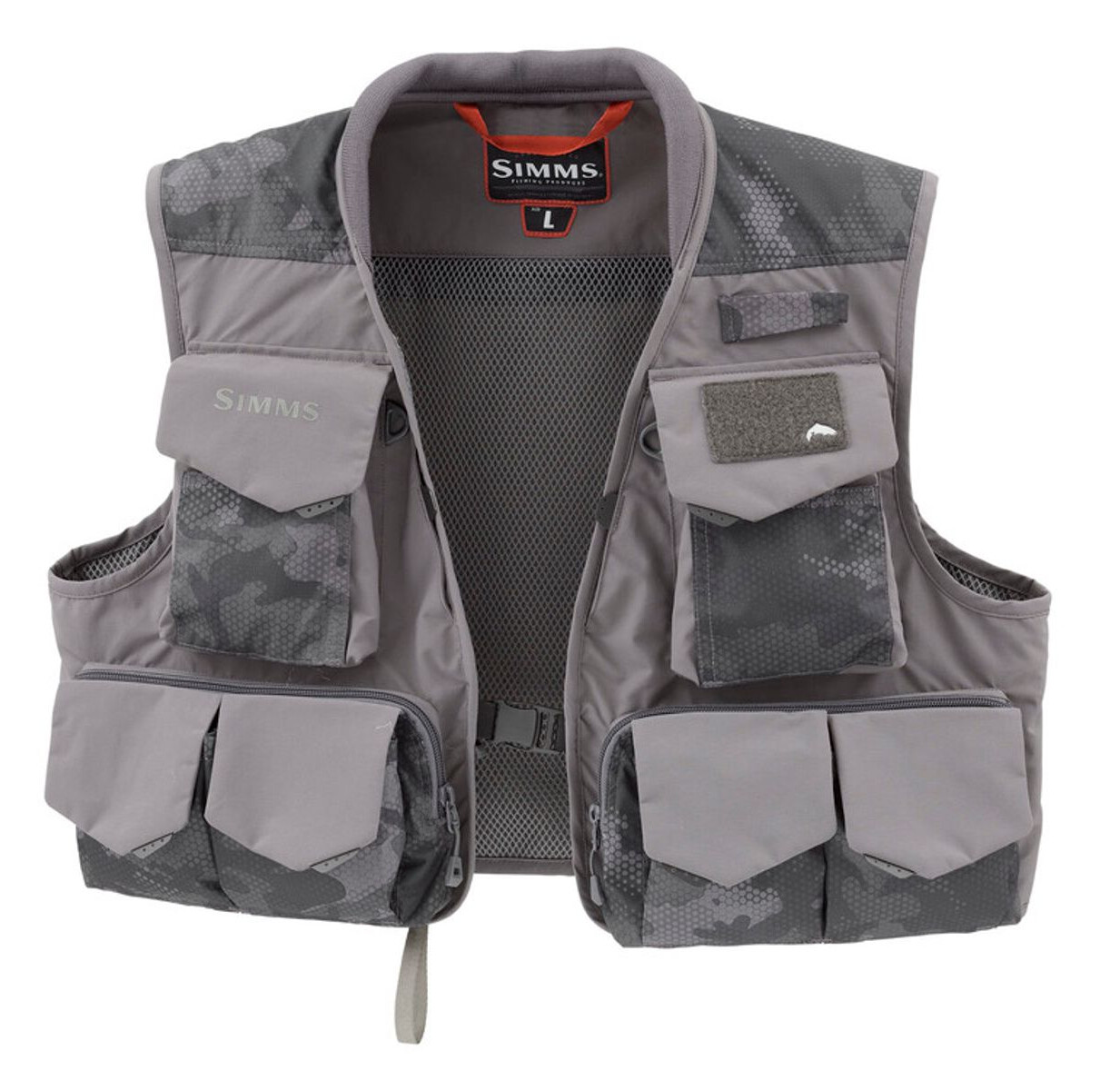 Fishing Vest Simms Freestone Hex Flo Camo Carbon