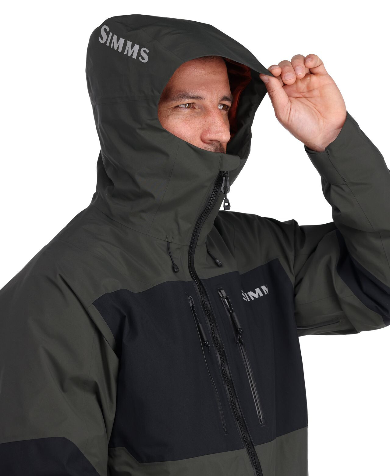 Simms rain deals jacket sale