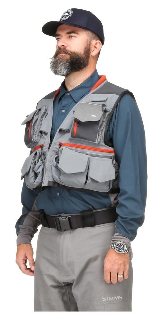 Fishing Vest Simms Guide Steel | CzechNymph.com