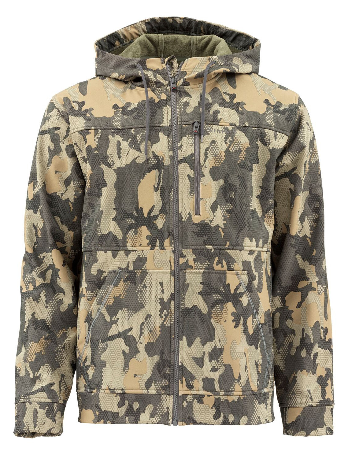 Fishing Jacket Simms Rogue Hoody Hex Flo Camo Timber | CzechNymph.com