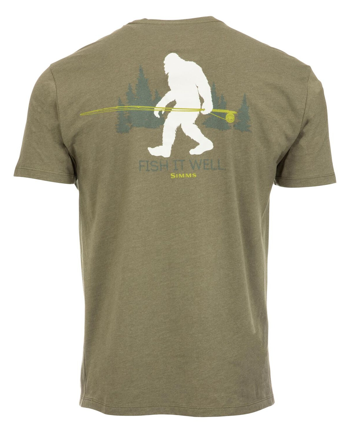 T-Shirt Simms Sasquatch Military Heather