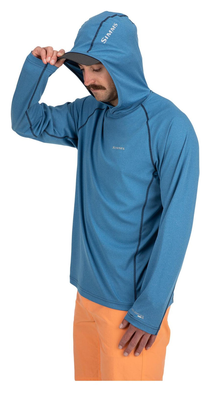 SolarFlex Hoody Simms Nightfall Heather