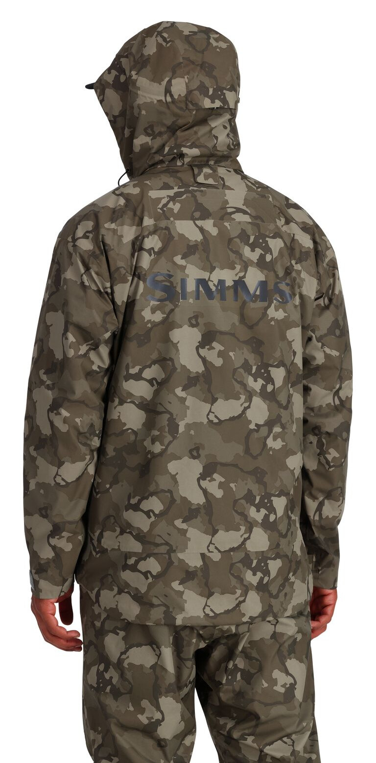 Fishing Jacket Simms Challenger Regiment Camo Olive Drab