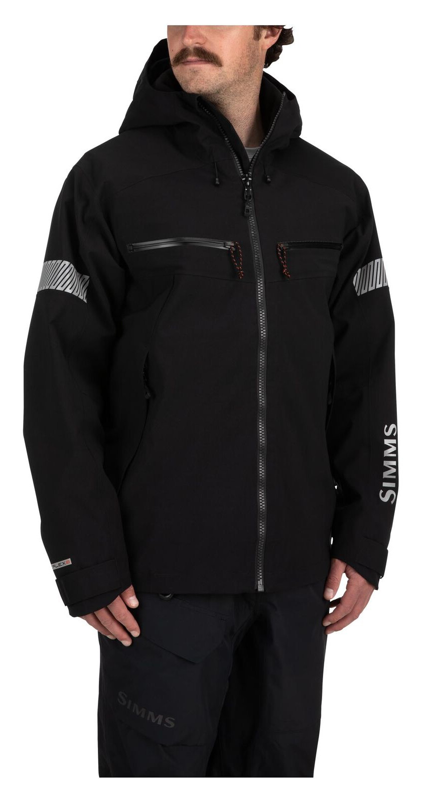 Fishing Jacket Simms CX Blackout