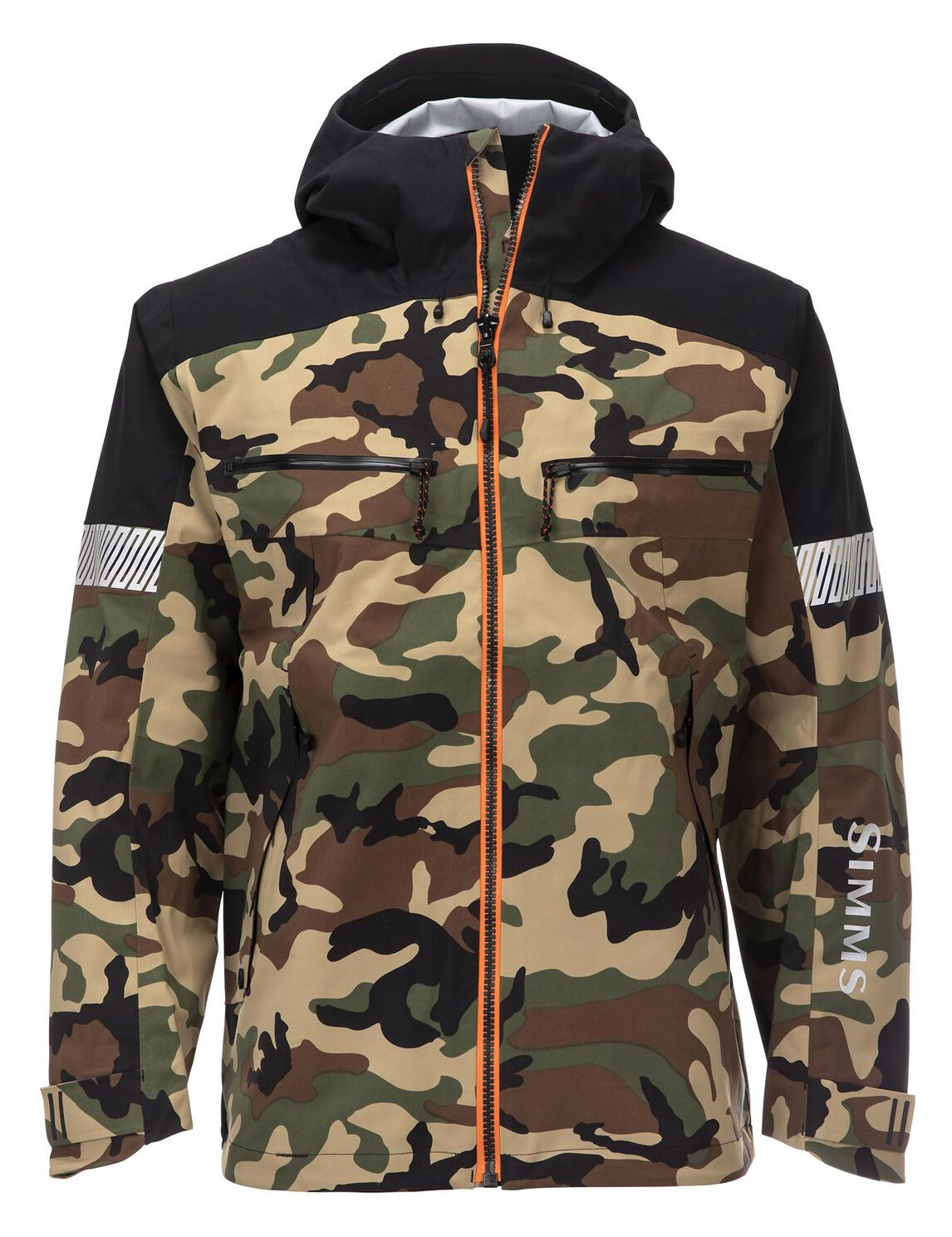 Fishing Jacket Simms CX Woodland Camo