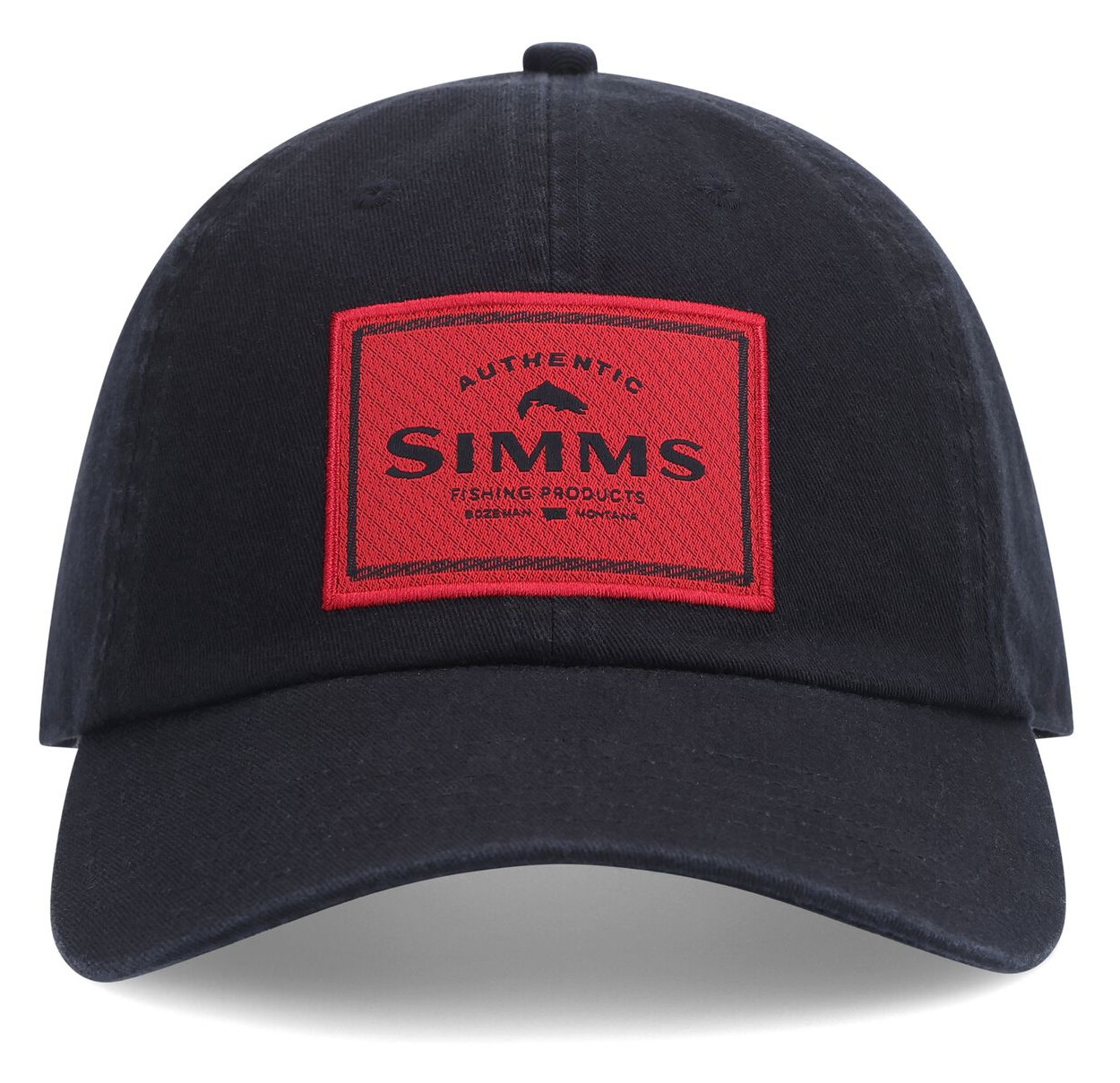 Fishing Cap Simms Single Haul Black Red