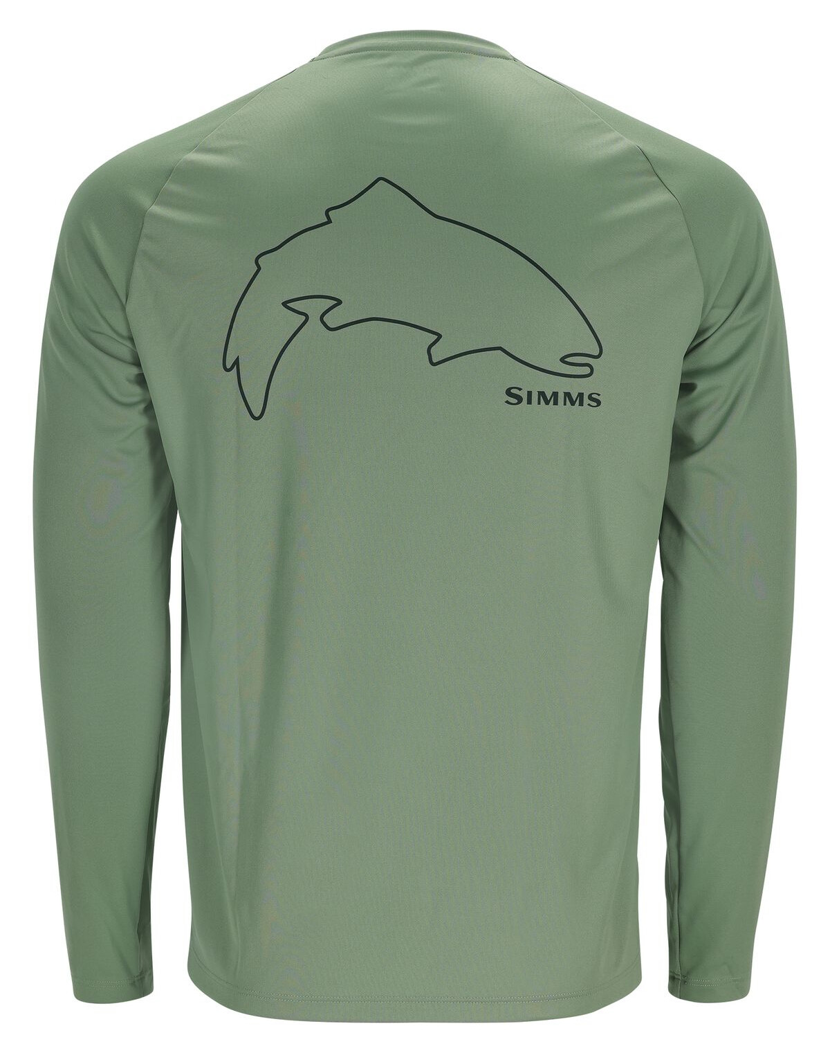 Tech Tee Artist Series Simms Trout Outline & Field