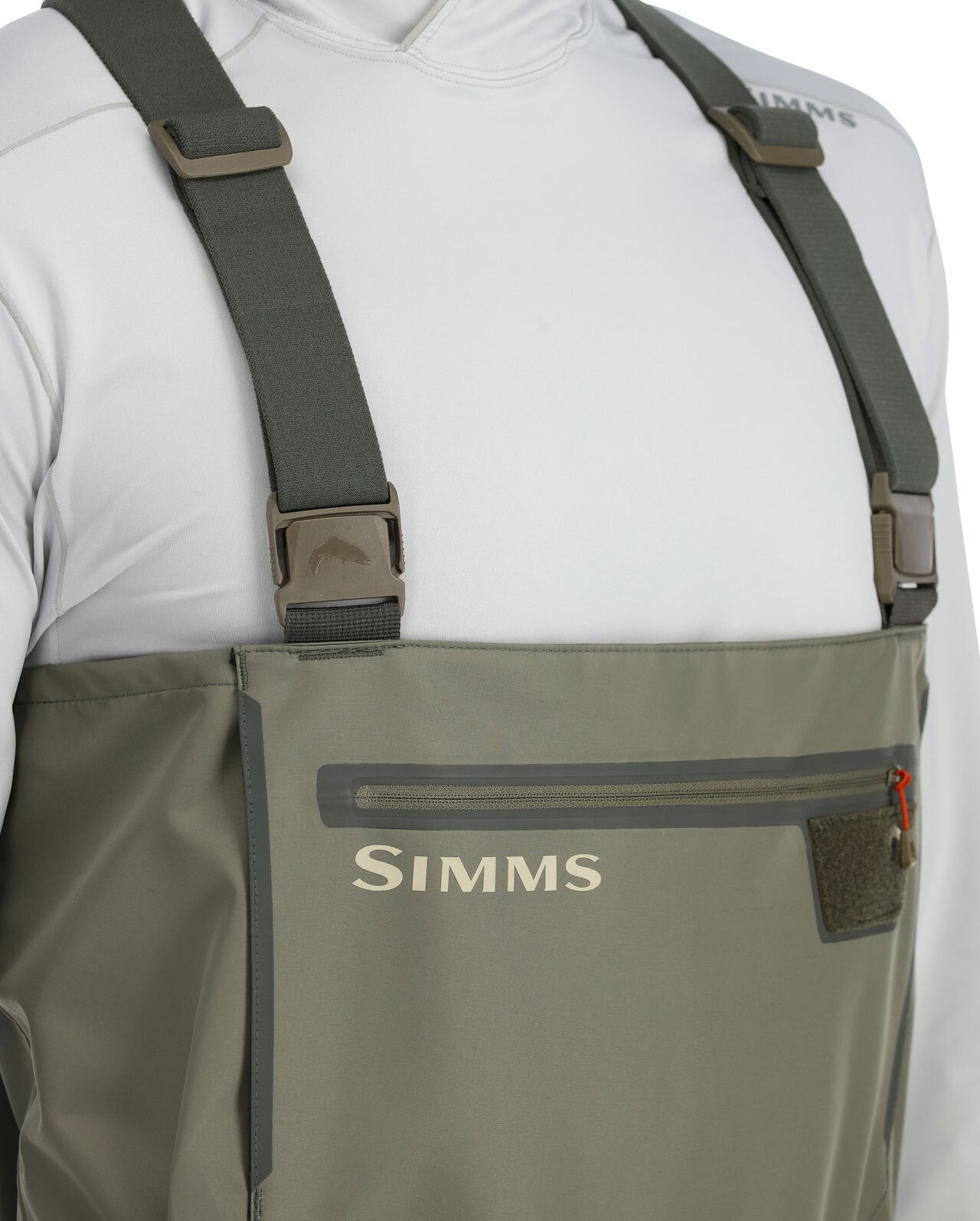 Simms Men's Tributary Stockingfoot Waders Basalt / XLS 9-11