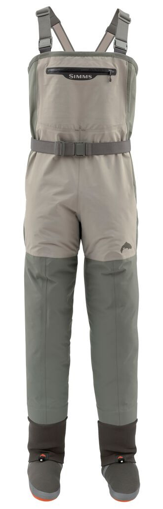 Women's Fishing Waders Simms Freestone Stockingfoot Striker Grey