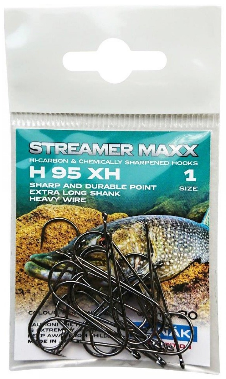 Fly Tying Hook Hanak Competition Streamer Maxx (H95XH