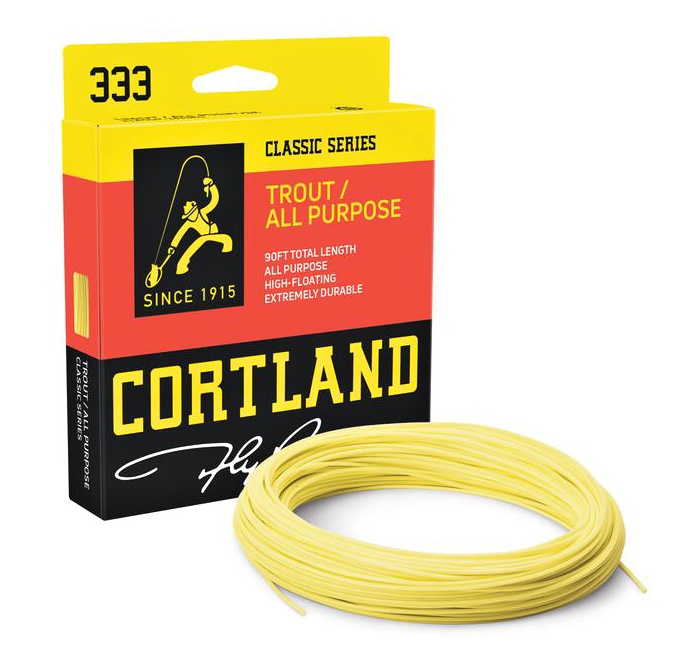 Fly Line Floating Cortland 333 TROUT Classic All Purpose