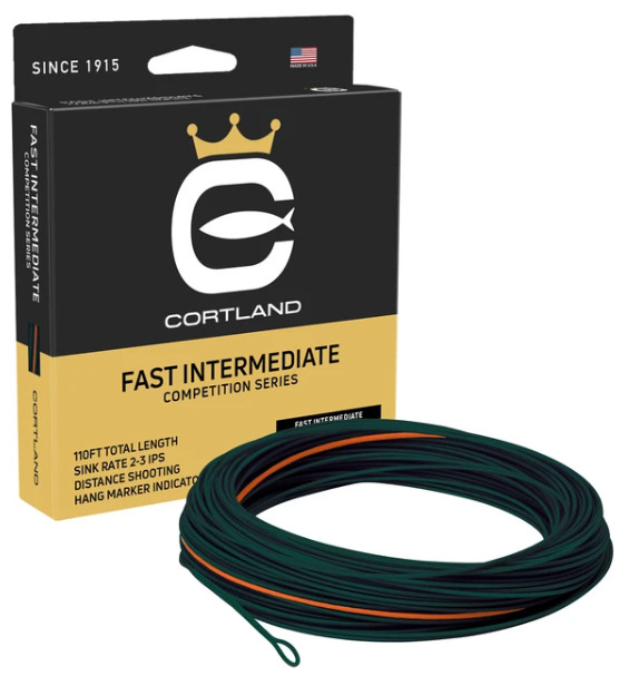 Fly Line Fast Intermediate Cortland COMPETITION SERIES