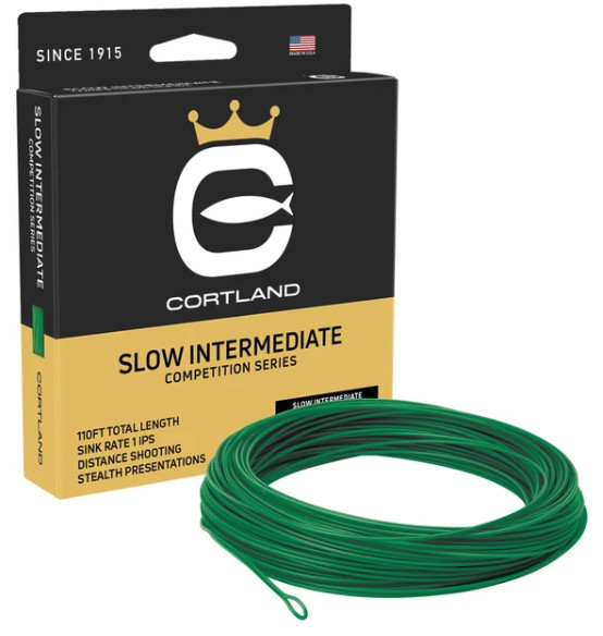 Fly Line Slow Intermediate Cortland COMPETITION SERIES