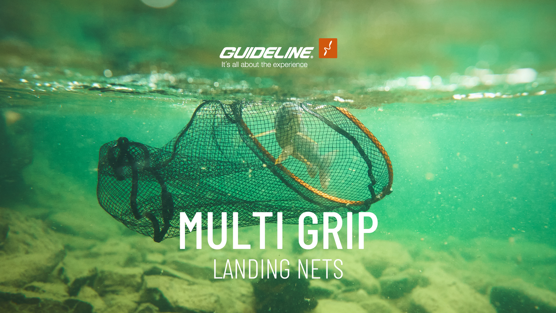 Landing Net Guideline Multi Grip Rubber Mesh