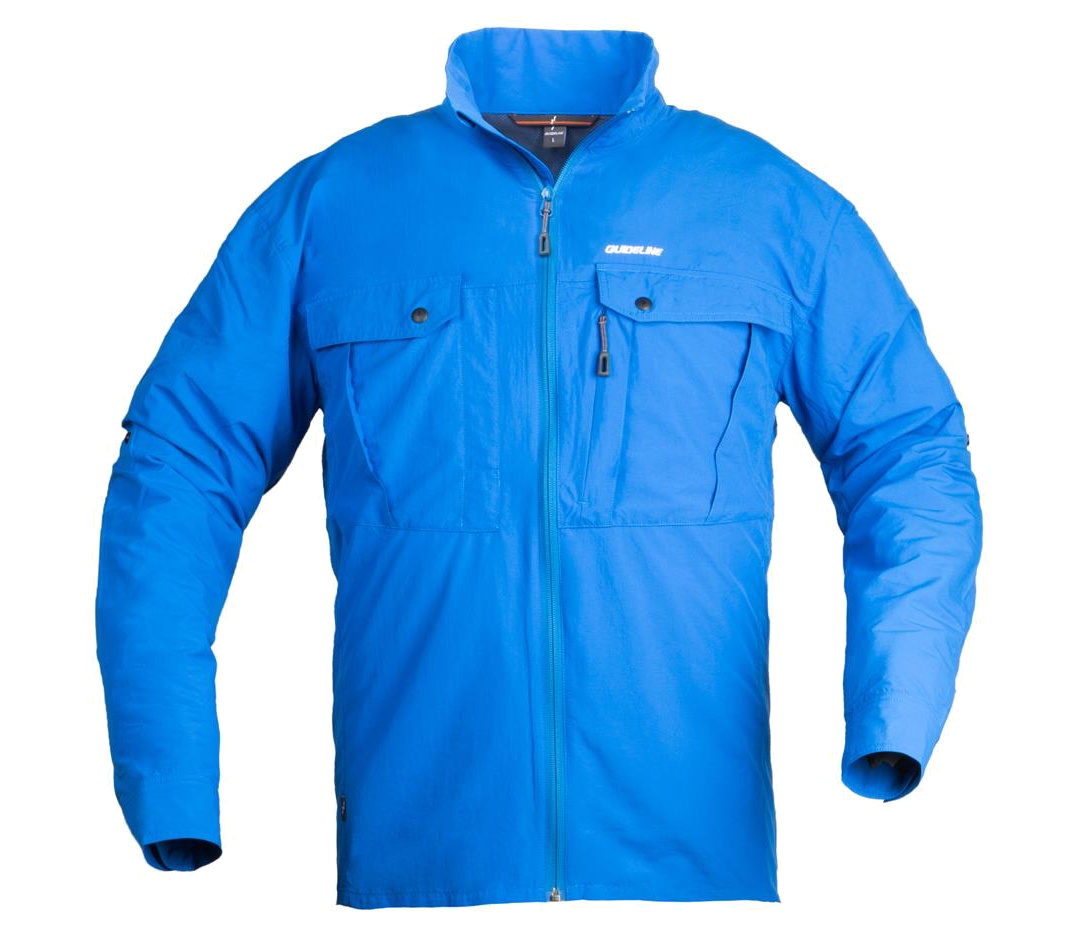 Fly Fishing Shirt Guideline Alta Windshirt Clear Blue