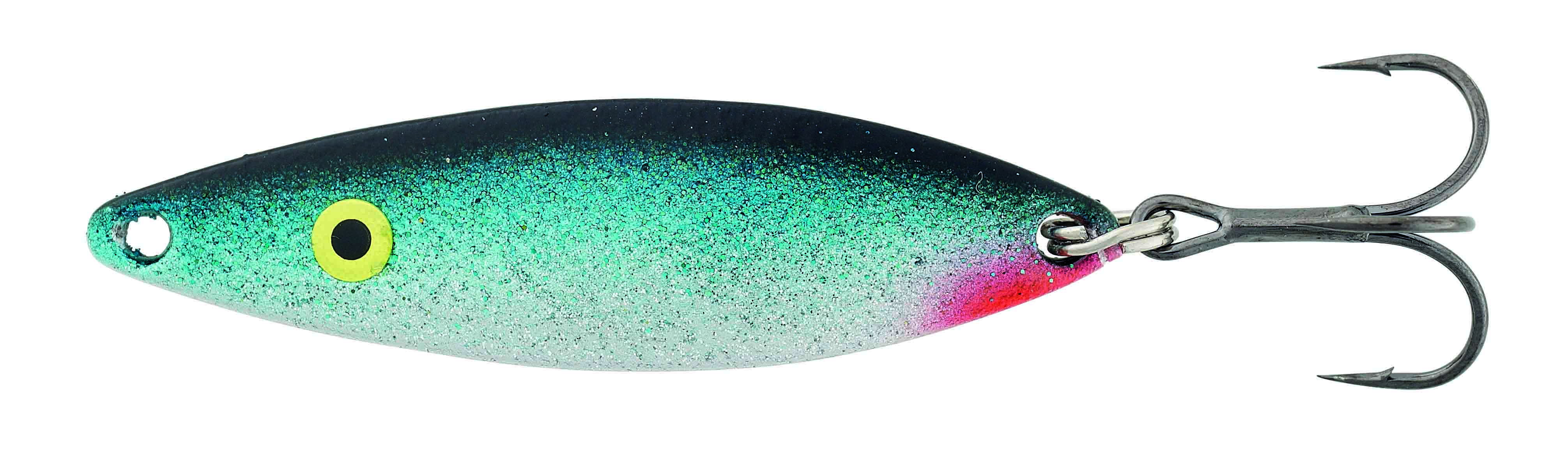 Trout Spoon Kinetic Boss Midnight Blue Flash