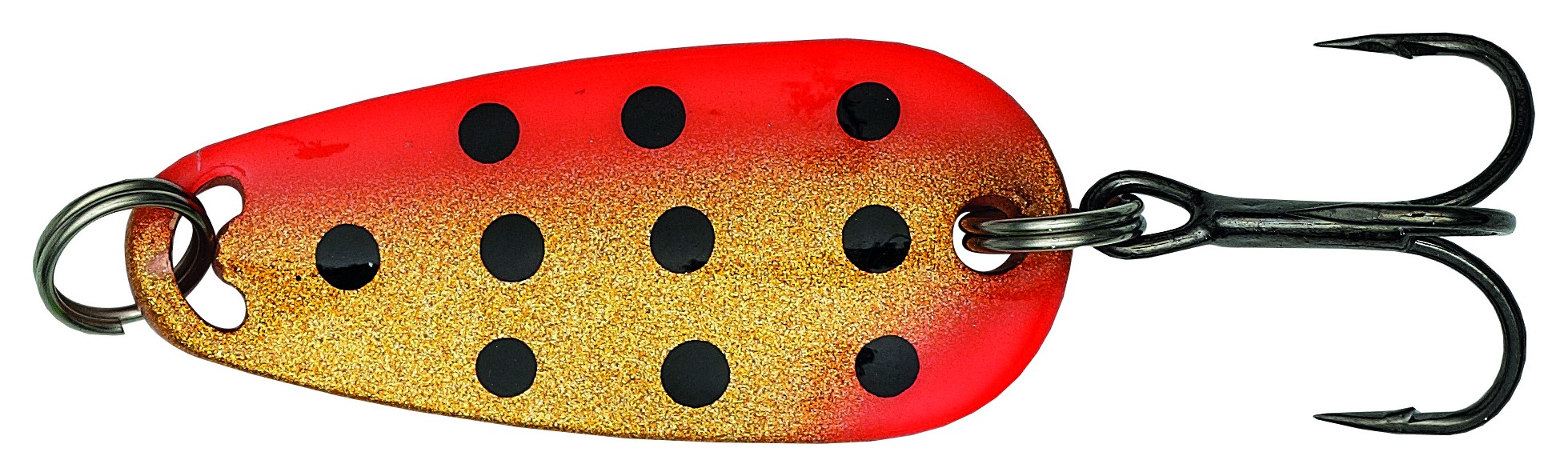 Trout Spoon Kinetic Volda Red & Orange