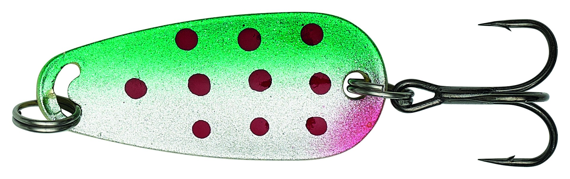 Trout Spoon Kinetic Volda Green & Silver