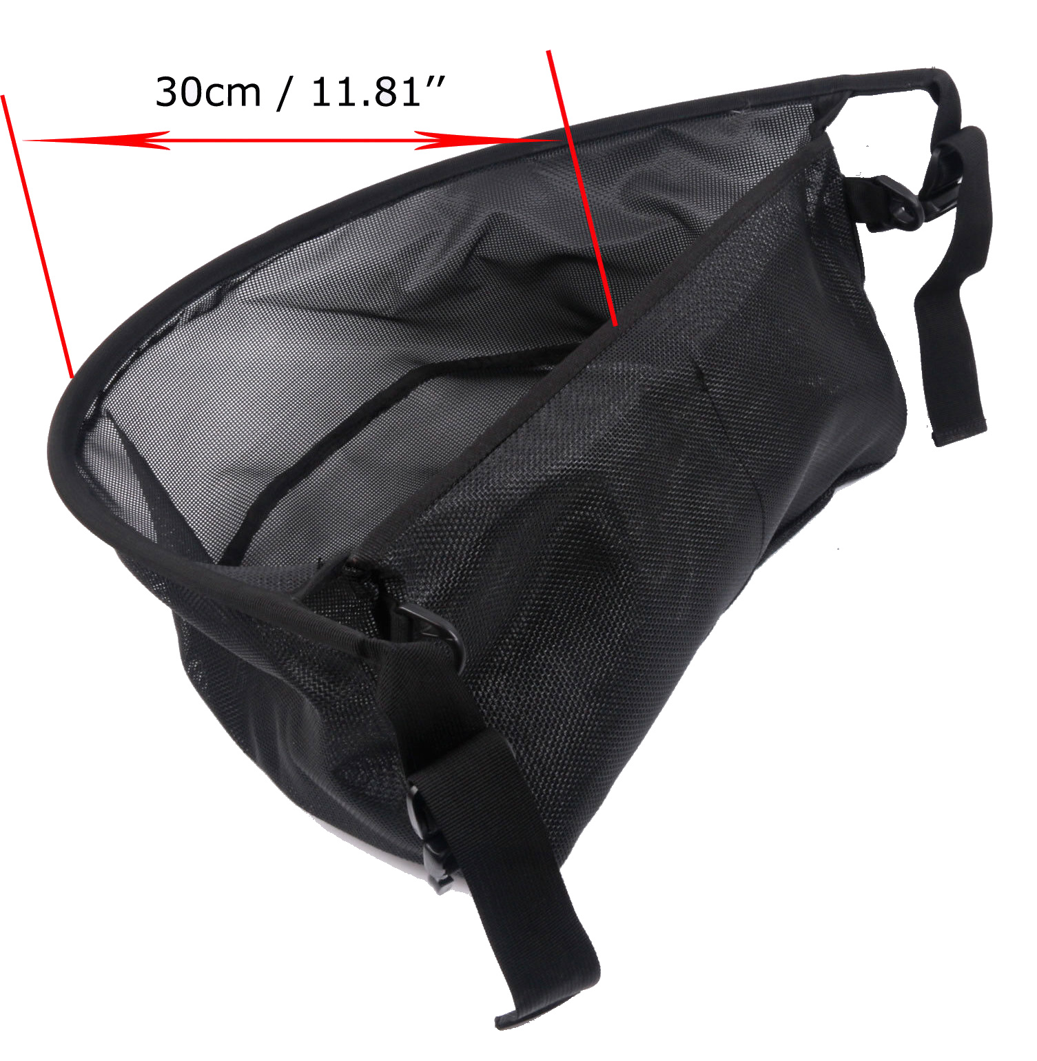 Fly Line Stripping Basket Leichi Mesh Black | CzechNymph.com