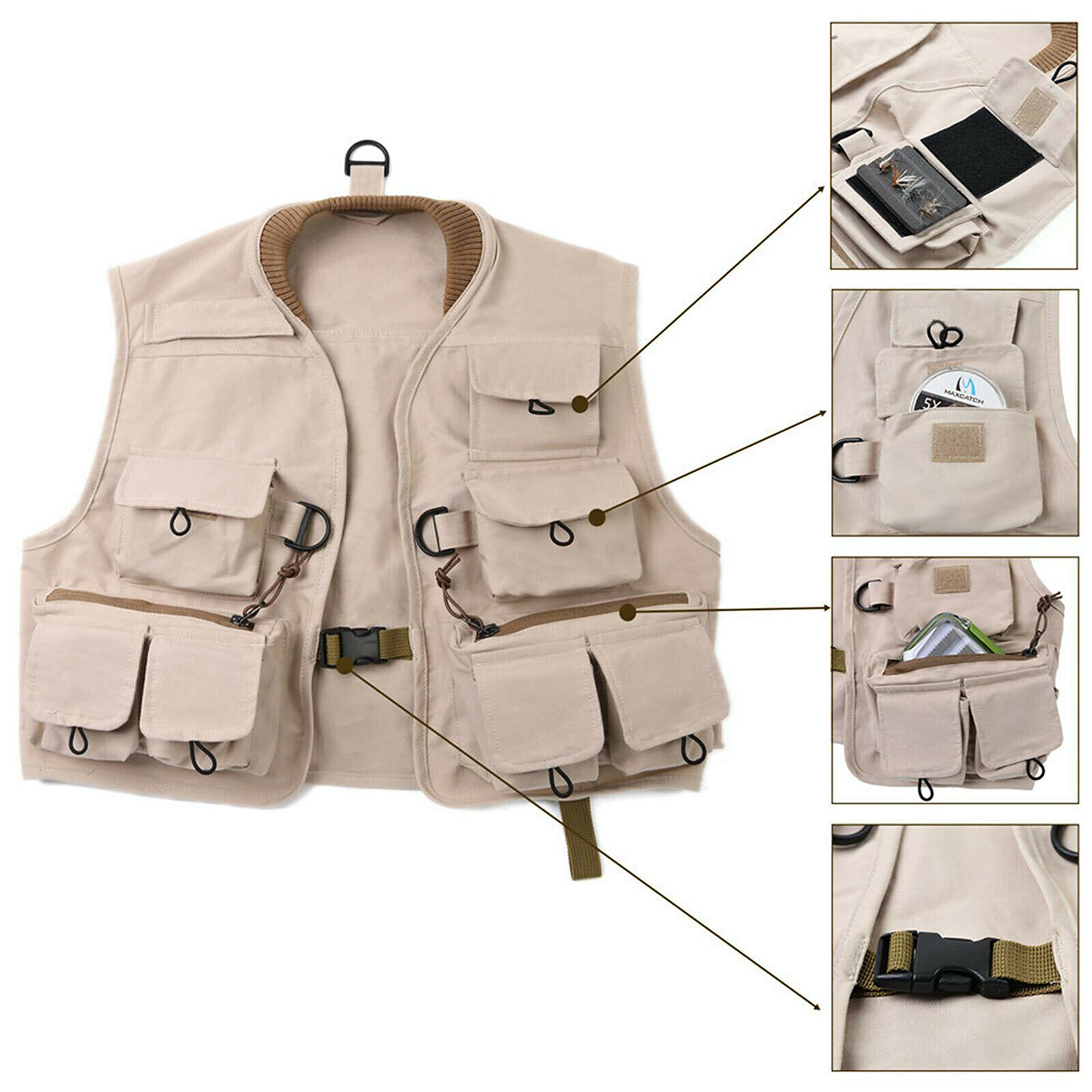 Fly Fishing Vest For Kids Leichi Hykids Youth