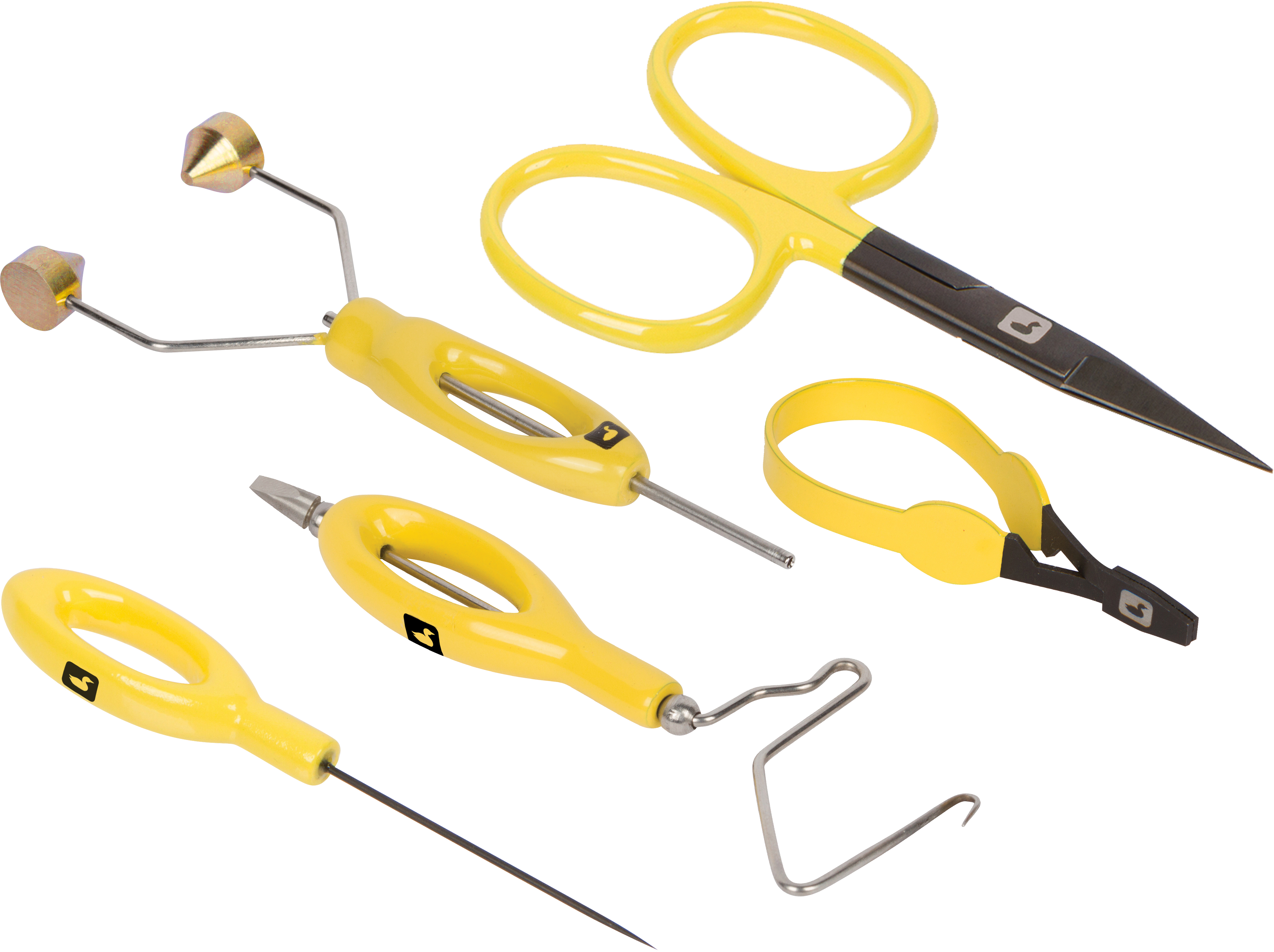 Loon Core Fly Tying Tool Kit - Yellow