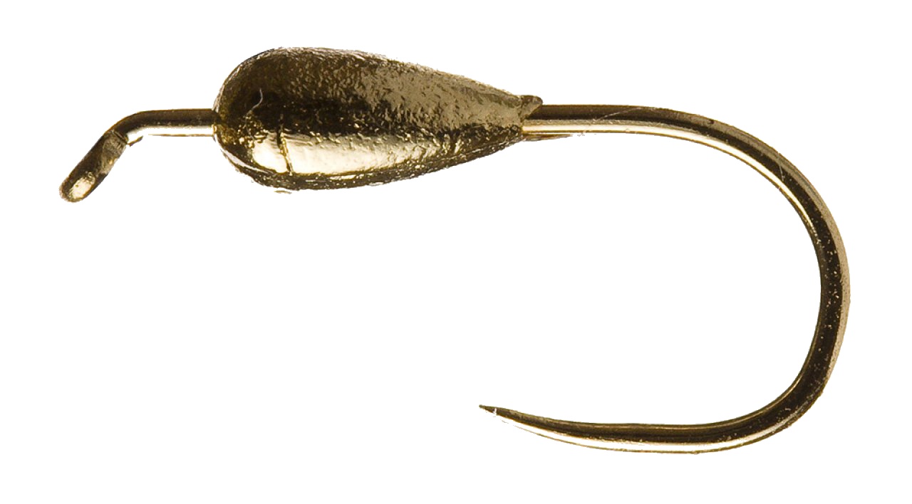 Fly Tying Hook Jiri Klima Drop Leaded Gold