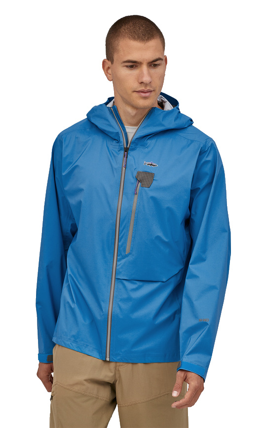 Fishing Jacket Patagonia Ultralight Packable Joya Blue CzechNymph